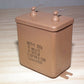 NOS PIO Capacitor 10mfd 200V 10u Paper in Oil MBGP-2 Soviet made in 70s