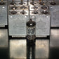 Two vintage Siemens PIO capacitors 8 uF / 250V Klangfilm tube audio West Germany