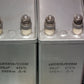 Two vintage Siemens PIO capacitors 20 uF / 350V Klangfilm tube audio