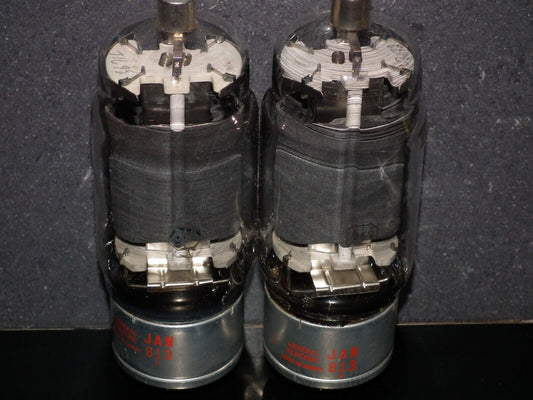 813 GE VT-144  General Electric Matched Pair NOS