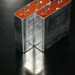 Two vintage Siemens electrolytic capacitors 50uF / 70V Klangfilm "Al-Elko rauh"