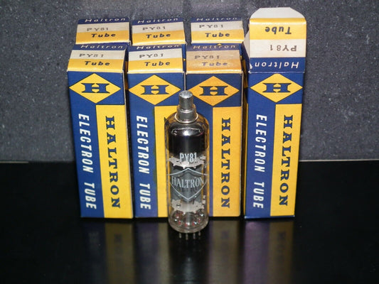 PY81 17Z3 Haltron NOS tube HV rectifier