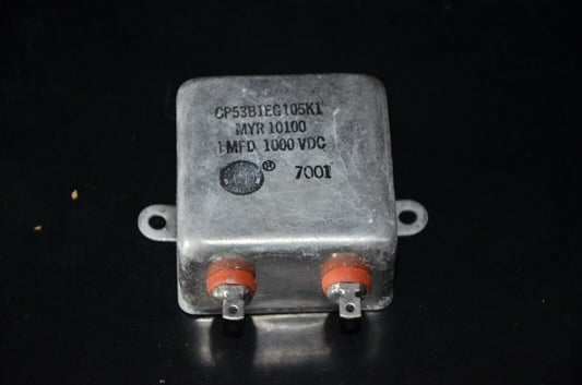 NOS WEST CAP SPRAGUE PIO hermetically sealed capacitor 1u 1000V CP53B1EG105K1