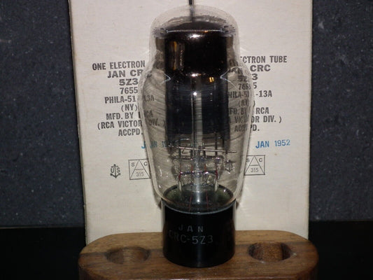 5Z3 RCA VT-145 NOS NIB in JAN Box 1952