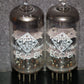 NOS Matched Pair ECC81 Telefunken 12AT7 Diamond Bottom Same Codes West Germany