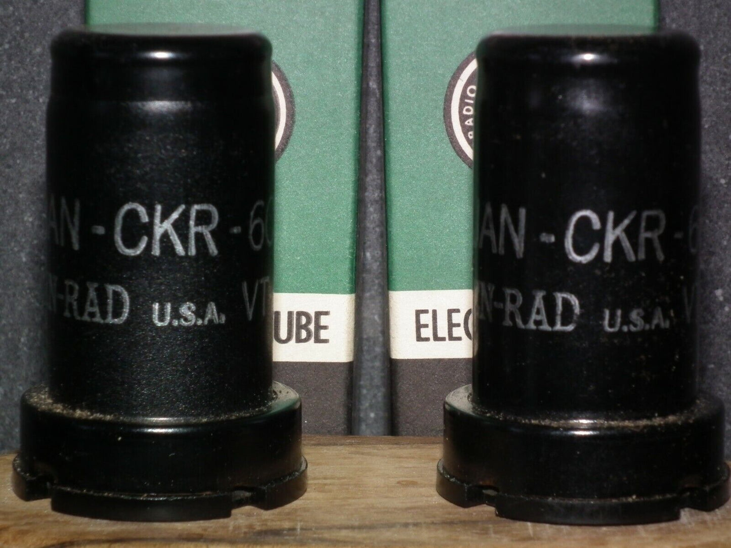 Matched Pair Ken-Rad 6C5 NOS NIB -  Audio Triode