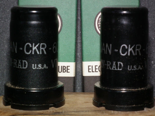 Matched Pair Ken-Rad 6C5 NOS NIB -  Audio Triode