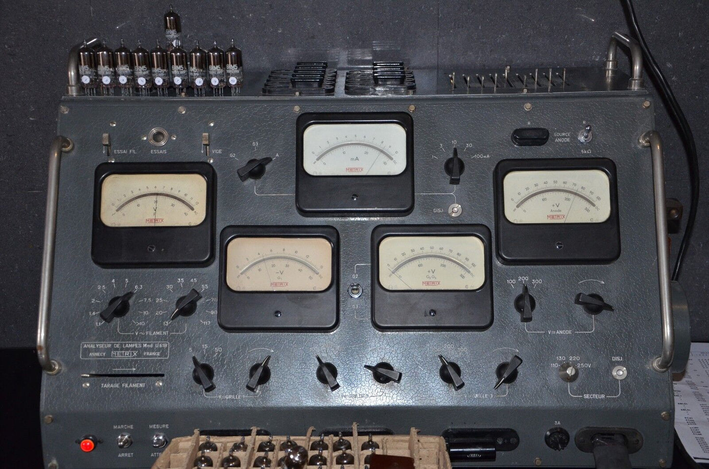6HM5 EC900 EI Yugoslavia - Platinum matched pair (Little Dot Amp)