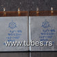 Two vintage PIO capacitors 4uF 160/320V Iskra Yugoslavia for tube audio preamp