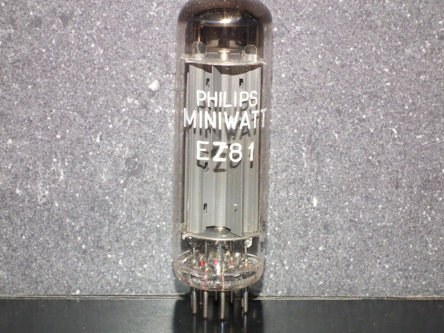 EZ81 Mullard 6CA4 NOS in Original wrap pack Rebranded Philips Miniwatt 1965