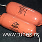 Two vintage capacitors 150800pF / 150nF / 0.15uF 250V ISKRA 1974 HI End Tube Amp