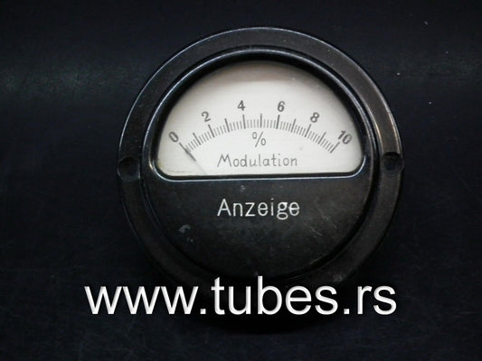 Vintage Bakelite Instrument mA ( Anzeige, Modulation )  Made in W. Germany