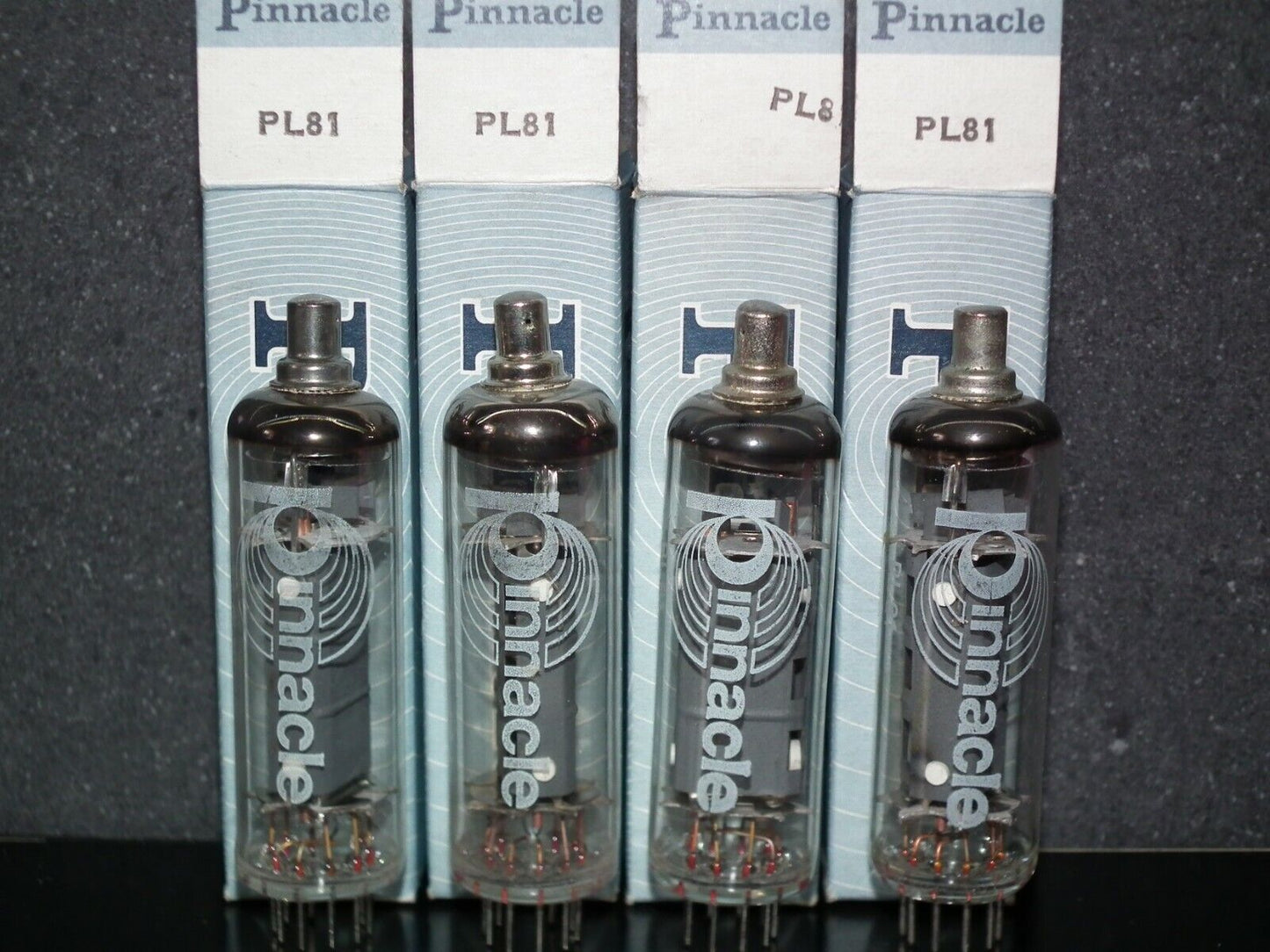 Platinum matched quad PL81 21A6 Pinnacle NOS tube pentode N152