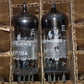 Platinum Matched Pair EF184 Siemens Halske Munich plant West Germany 6EJ7 NOS