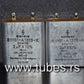 Two vintage Siemens PIO capacitors 2 uF 160V Klangfilm Made in Germany 2mfd 160V