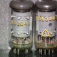 Platinum matched pair EF86 6267 RFT East Germany Low Noise Audio USED Tested 100