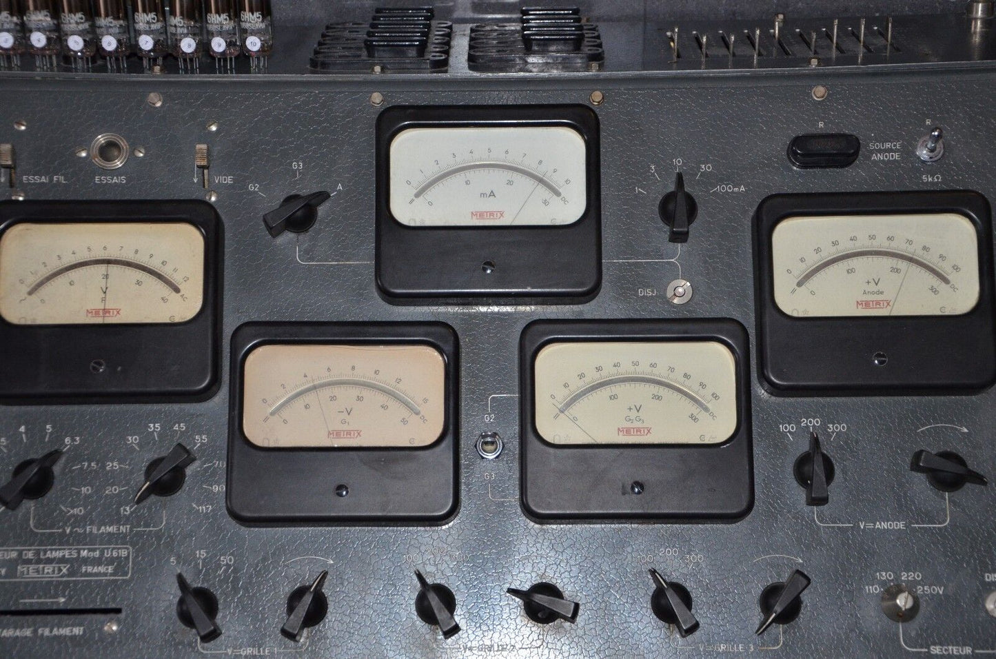 6HM5 EC900 EI Yugoslavia - Platinum matched pair (Little Dot Amp)