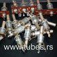 Three (3 pcs) variable capacitors 25pF Professional quality, chassis montage