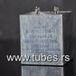 One vintage Siemens electrolytic capacitor 1000uF / 35VV Klangfilm Elyt rauh IA