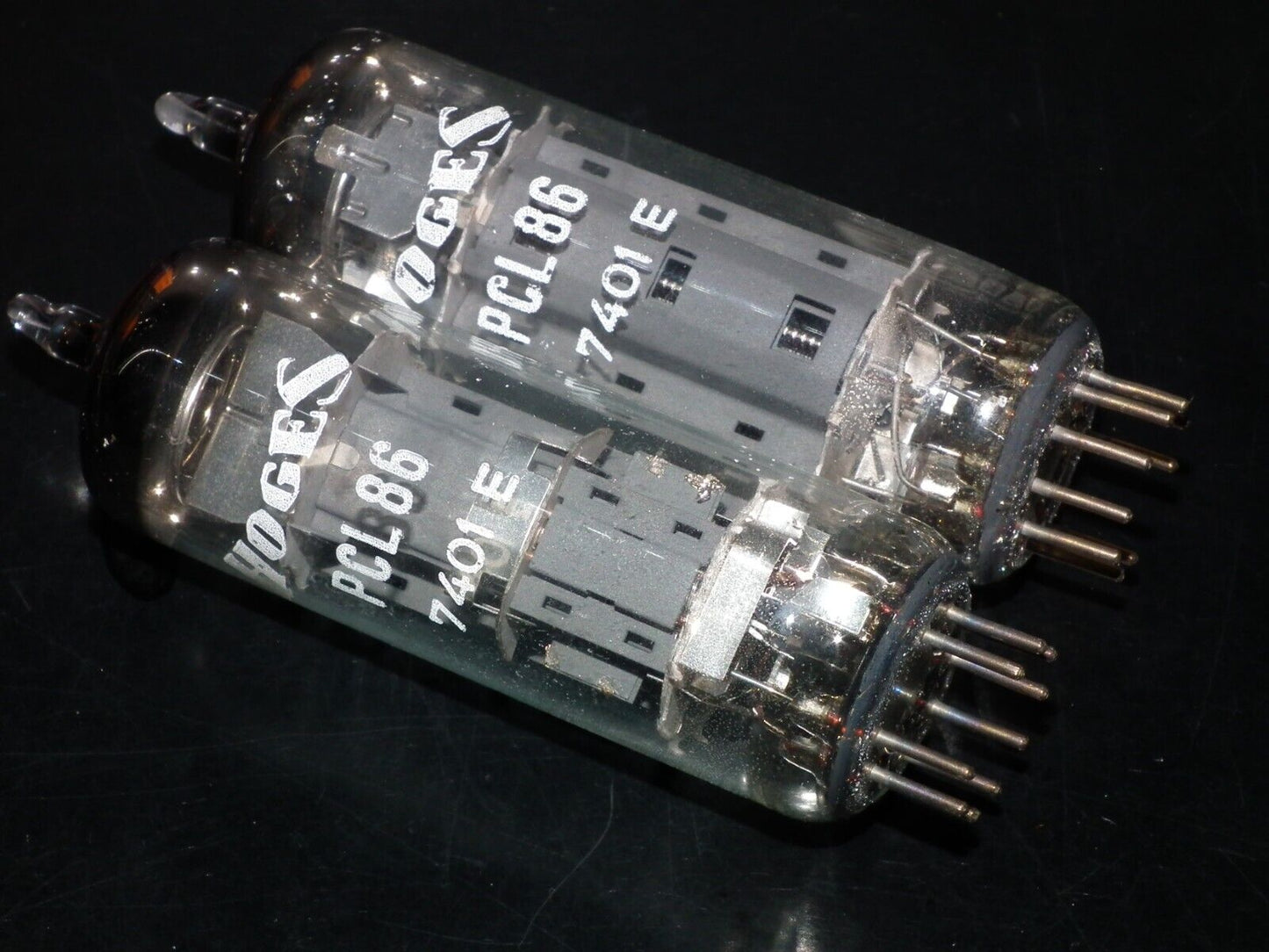 Platinum Matched Pair PCL86 14GW8 Hoges NOS NIB