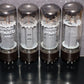 EL34 6CA7 Mullard Welded Anodes Platinum Matched QUAD Tested 95% Blackburn 1968