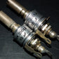 Two (2) NOS Beehive 2pF - 10pF variable trimmer capacitors - tubular piston caps