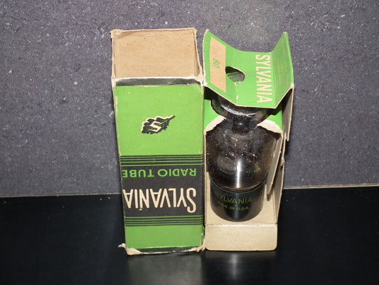 80 Sylvania Rectifier Black Anodes (Carbonized Nickel) NOS NIB