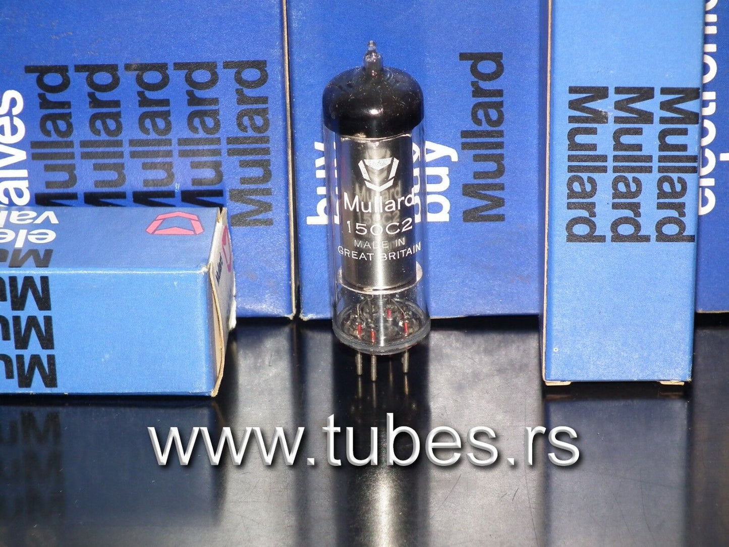 150C2 Mullard NOS NIB 0A2 OA2 stablilisator tube STV150/30 Made in Great Britain