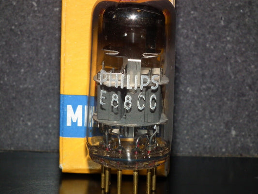 E88CC 6922 Philips Heerlen Holland Premium ECC88 6DJ8 Tested NOS 7LH Delta8D1