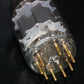 E55L Mullard 8233 NOS NIB Gold Pins Black Anode - Carbonized Nickel