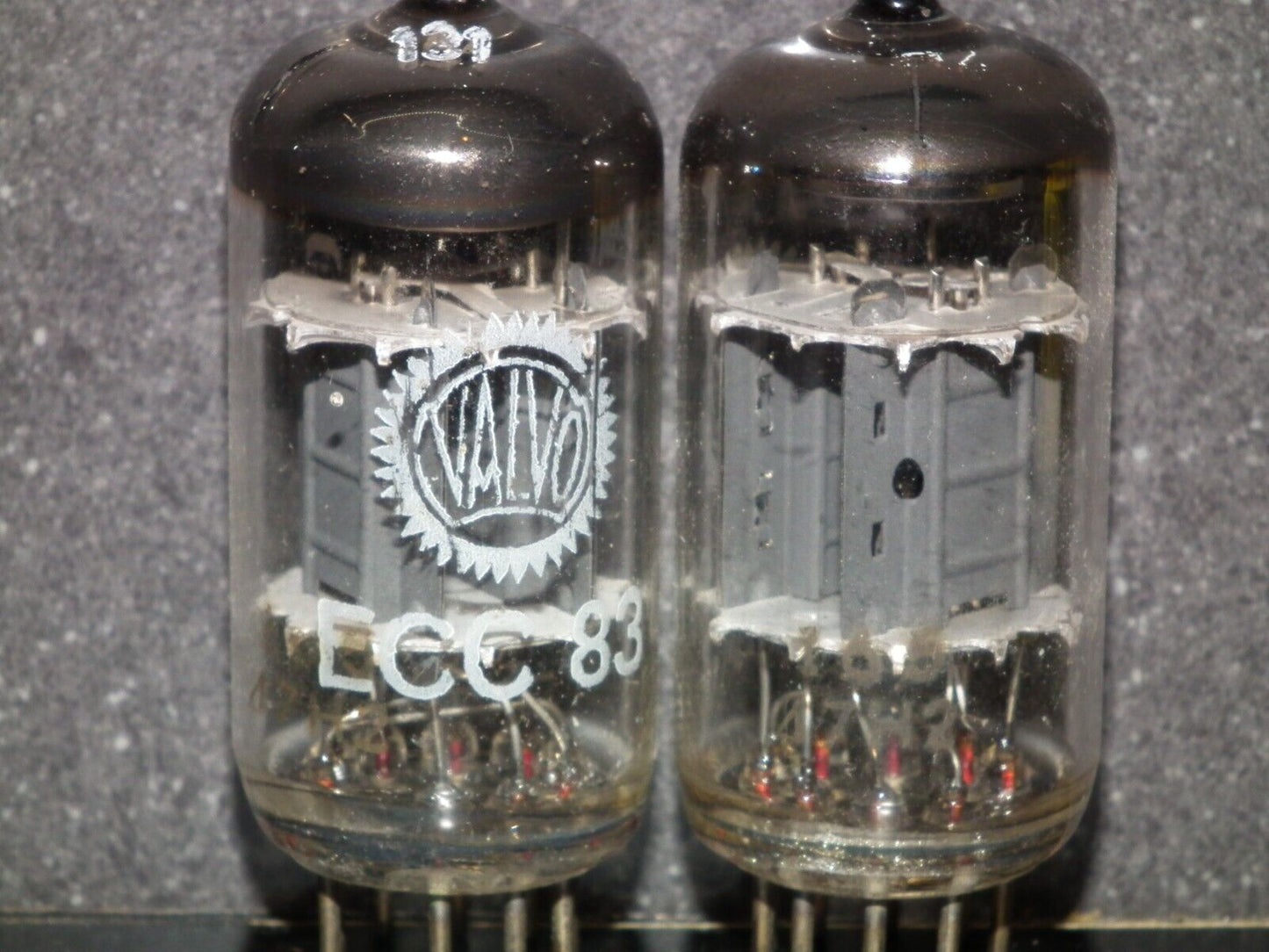 ECC83 12AX7 Valvo Philips NOS Matched Pair Heerlen Delta 7H2 codes