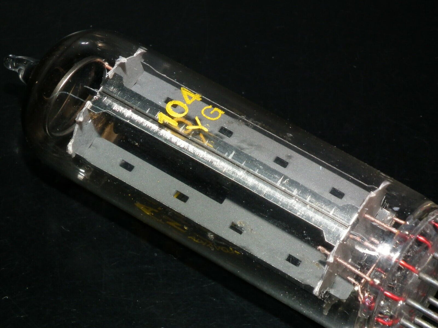 EZ81 Tesla 6CA4 NOS Big O Getter Rozhnov tube plant Czechoslovakia Code 32