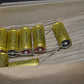 One vintage NOS Jensen electrolytic capacitors 22uF 450/500V Made in Denmark 70s