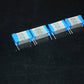 NOS Siemens 100nF 400V MKT Film Capacitor Silver Blue Cap 4pcs Tube Audio