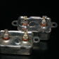 Two (2 pcs) RARE PIO Capacitors 0.25mfd 1000V 0.25u Sprague USA