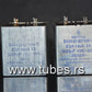 Two vintage Siemens electrolytic capacitors 1000uF  35V Klangfilm, West Germany
