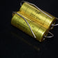 Two NOS vintage MP capacitors 1 uF / 250V Rifa Sweden PIO Paper in oil capacitor