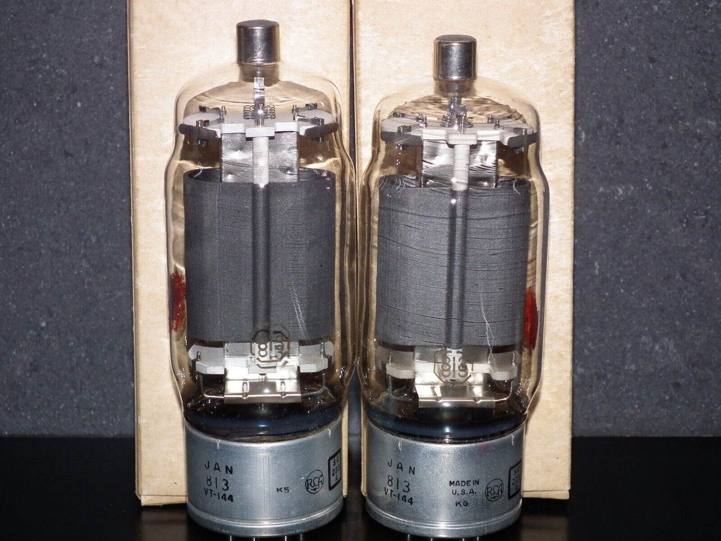 813 RCA VT-144 Matched Pair NOS NIB
