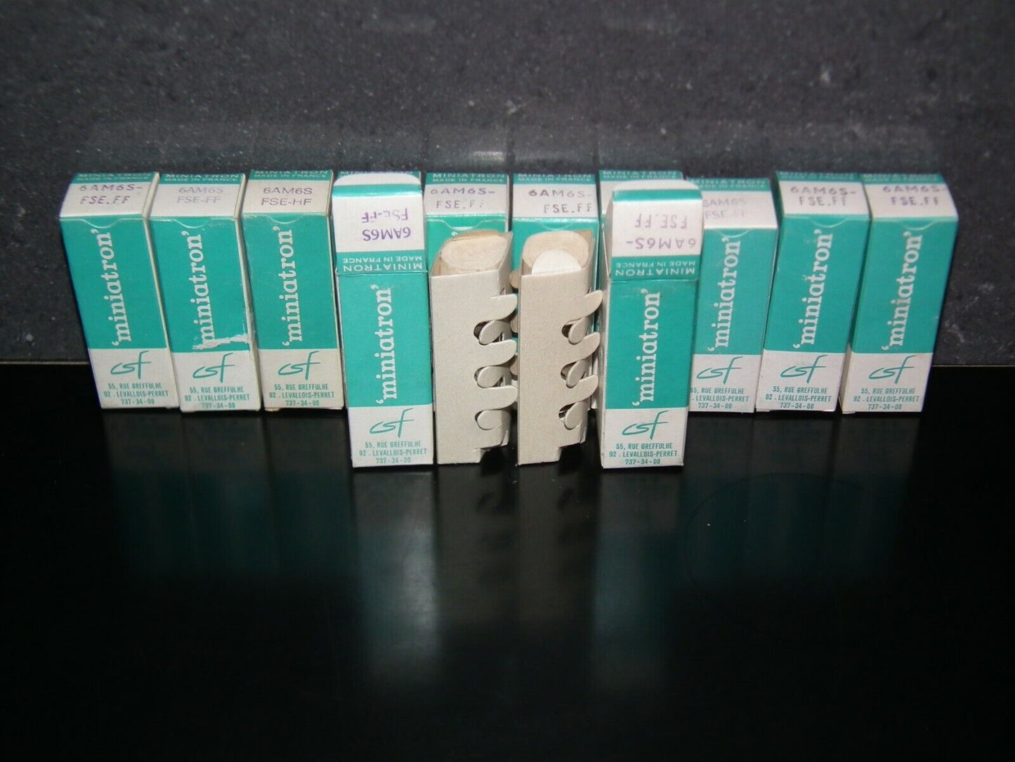 10pcs 6AM6S EF91 Thomson Miniatron NOS NIB Made in France in 60s Little Dot