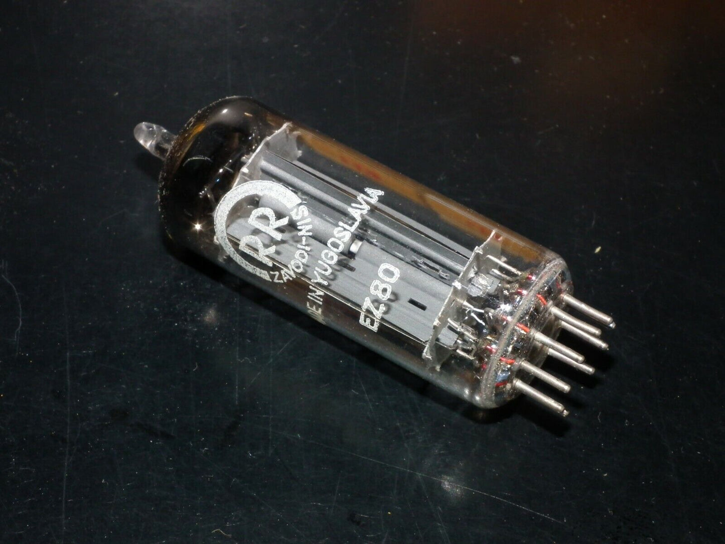 EZ80 EI Philips 6V4 NOS NIB made in Yugoslavia in late 50s RARE SQUARE GETTER