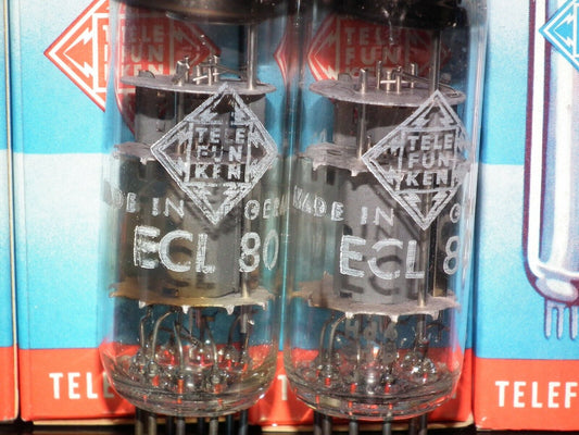 ECL80 Telefunken 6AB8 Telefunken NOS NIB