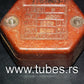 One vintage MICA capacitor 0.0004mfd 2500V Cornell Dubilier USA 400pf 2500V