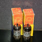 Matched pair ECC81 12AT7 Siemens Halske NOS NIB Big ring getter, Munich plant