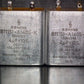 Two vintage Siemens PIO capacitors 4 uF 160V Klangfilm Made in Germany 1971 4mfd
