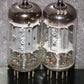 NOS Matched Pair ECC82 Telefunken 12AU7 Diamond Bottom Same Codes West Germany