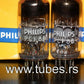 Platinum matched pair PCF86 Philips Mullard Blackburn 7HG8 NOS NIB
