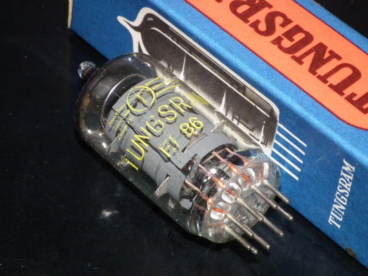EF86 Tungsram 6267 NOS NIB, early 60s, tested 100%
