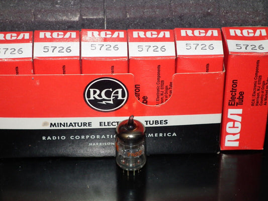 5726 RCA NOS NIB Duo Diode E91AA 6AL5W