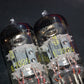 PCC85 Tungsram Austria Platinum Matched Pair NOS NIB RARE Thick Getter late 50s