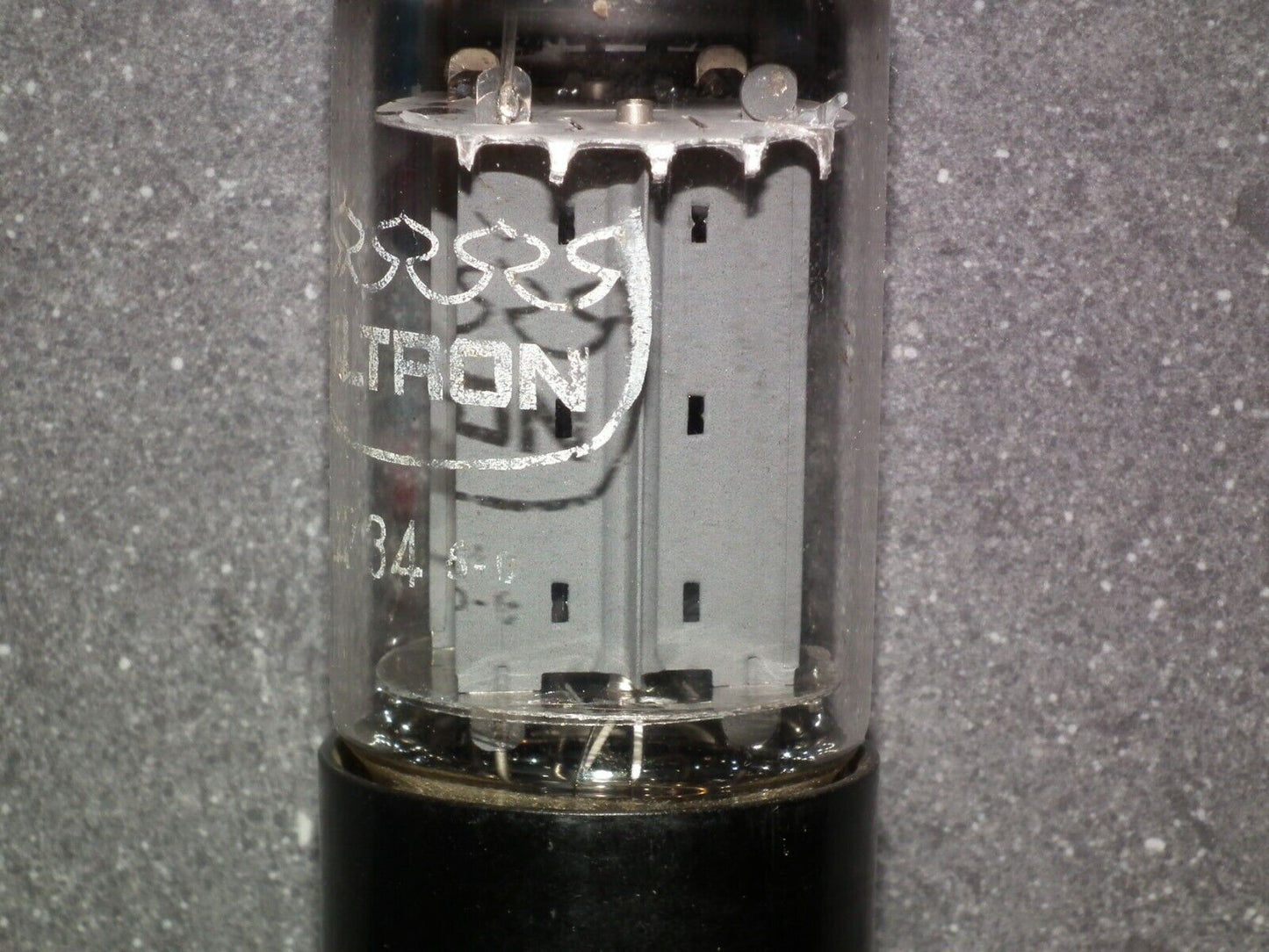 GZ34 Tungsram rebranded Ultron 5AR4 rectifier, O Getter, tested NOS